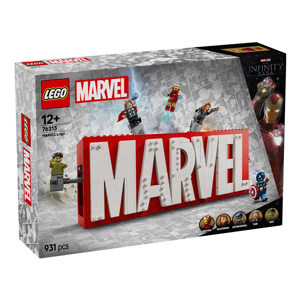 Lego Marvel: MARVEL Logo & Minifigures Set 76313